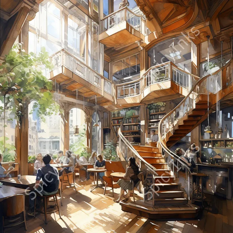 Interior Linework Renders