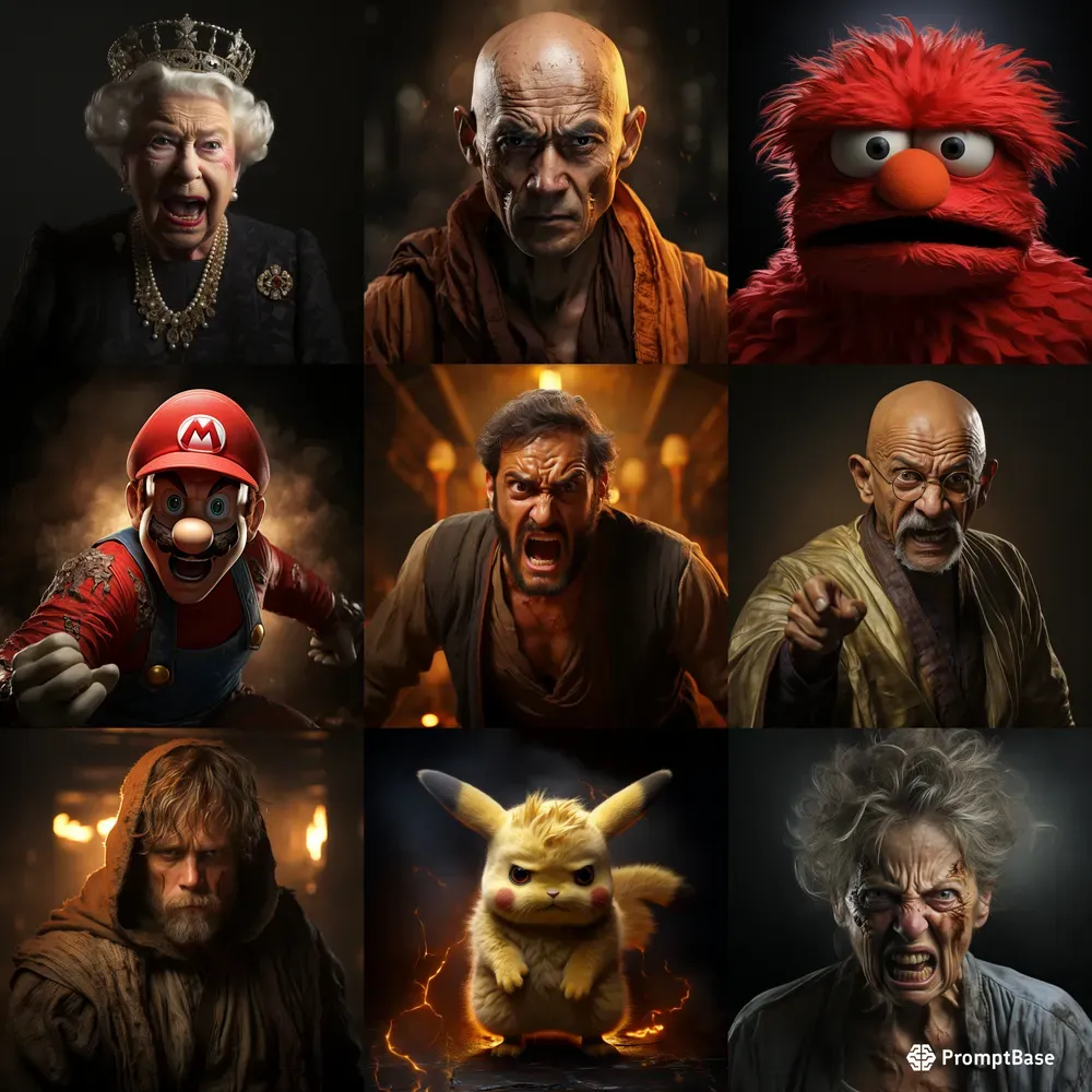 Angry Characters