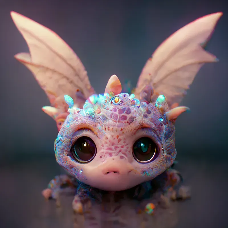 Baby Glitter Dragons