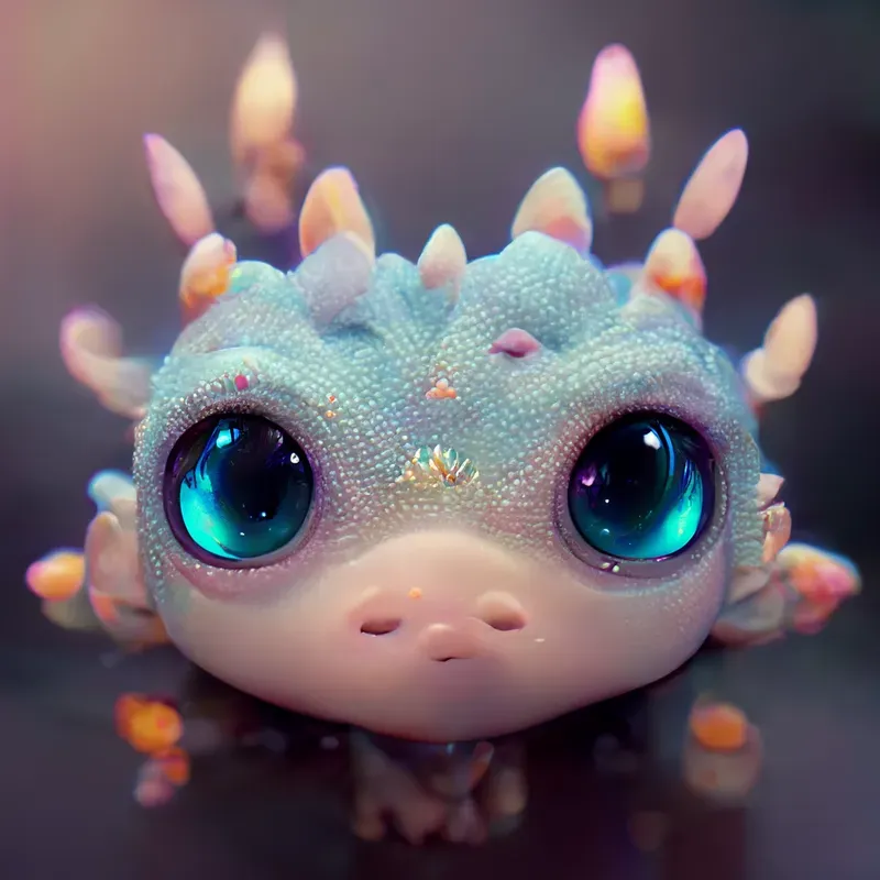 Baby Glitter Dragons