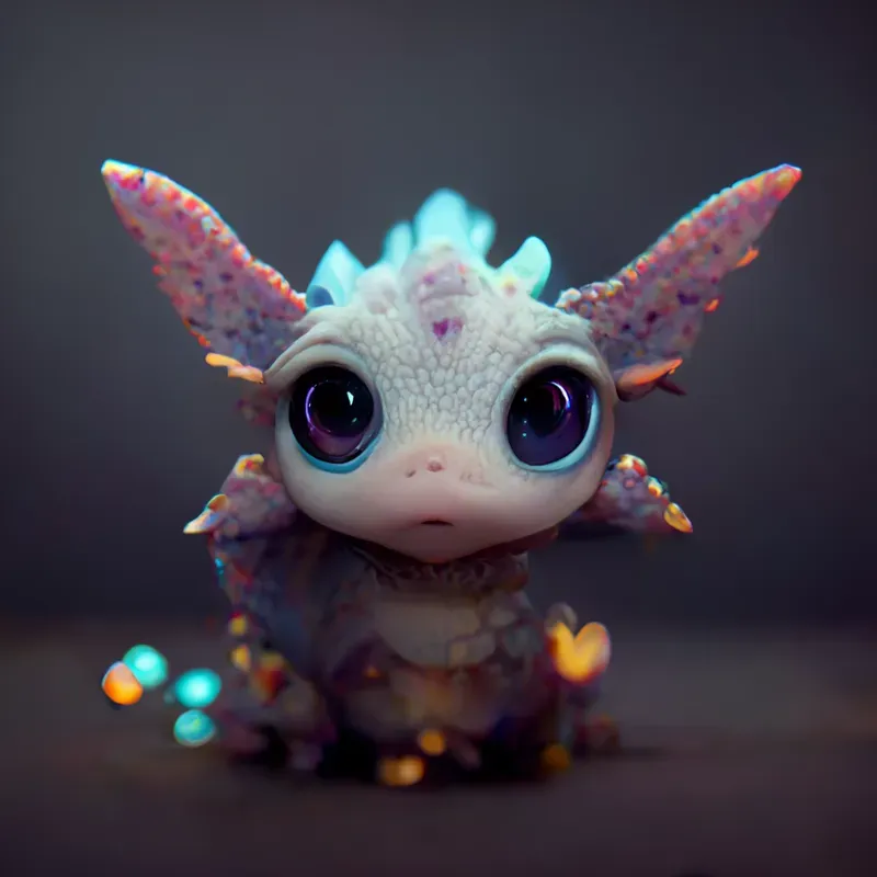 Baby Glitter Dragons