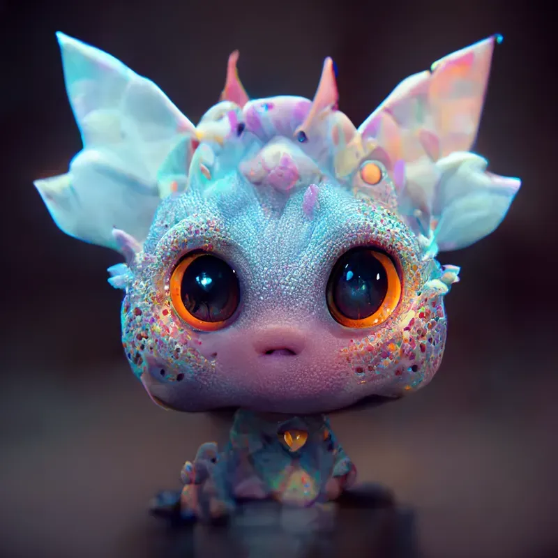 Baby Glitter Dragons