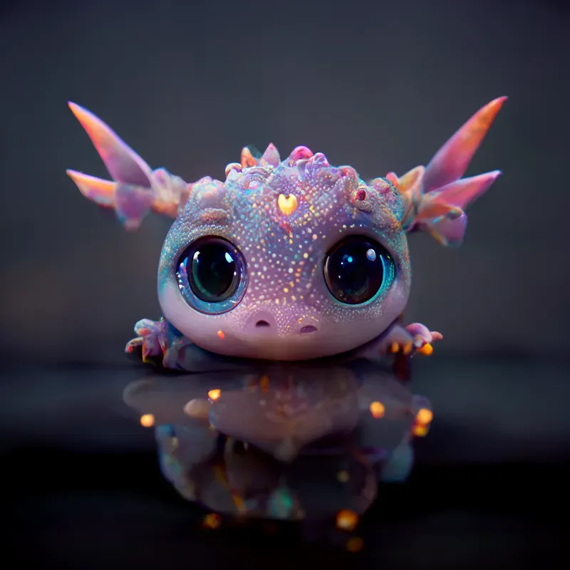 Baby Glitter Dragons