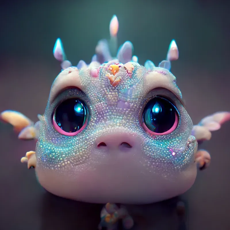 Baby Glitter Dragons