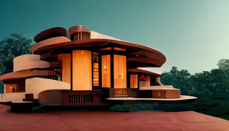 Sci-fi Architectural Villa