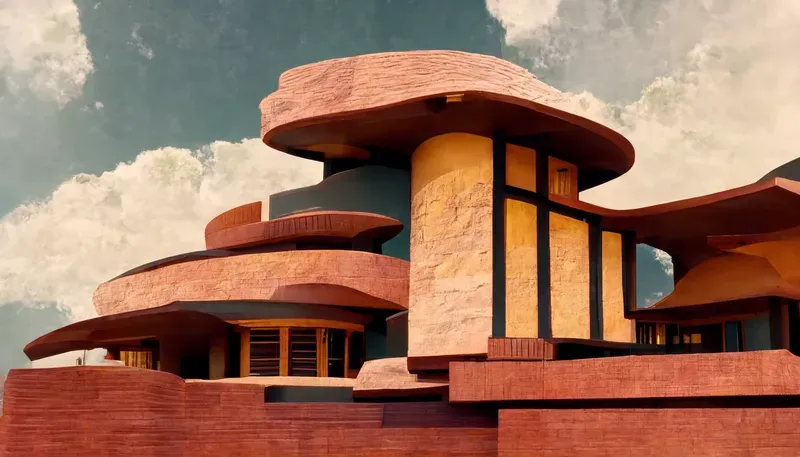 Sci-fi Architectural Villa