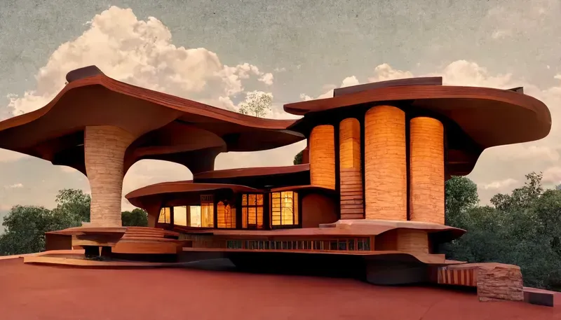 Sci-fi Architectural Villa