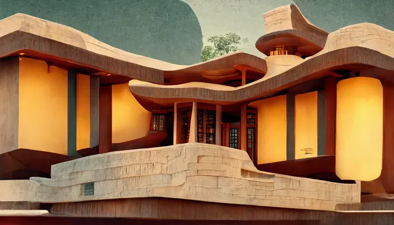 Sci-fi Architectural Villa
