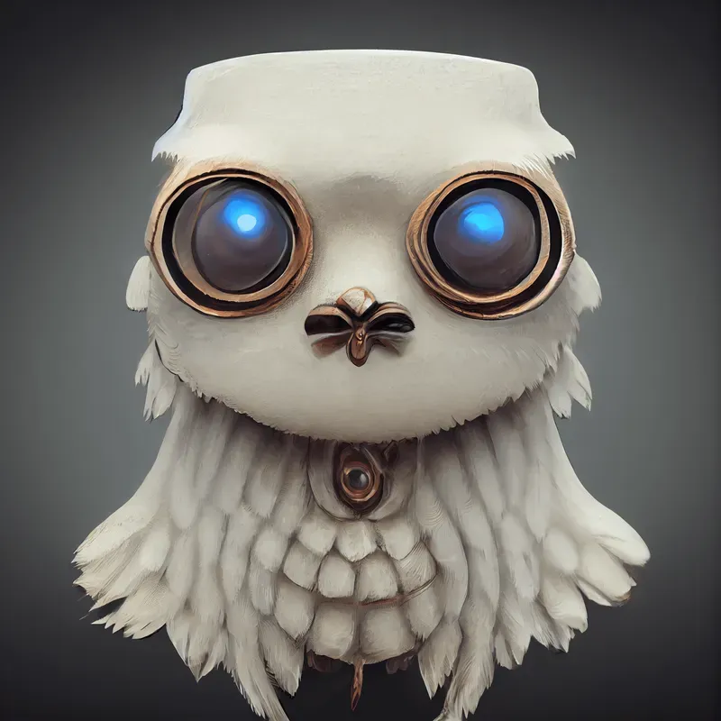 Steampunk Owl Avatars