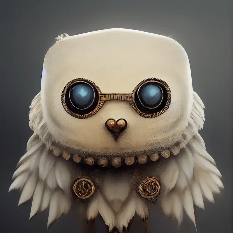 Steampunk Owl Avatars