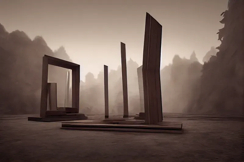 Surreal Sepia Landscapes