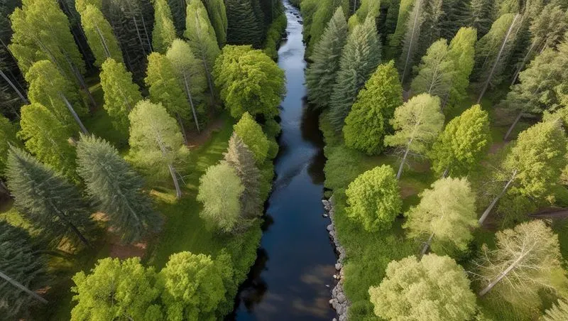 Realistic Aerial Photographs