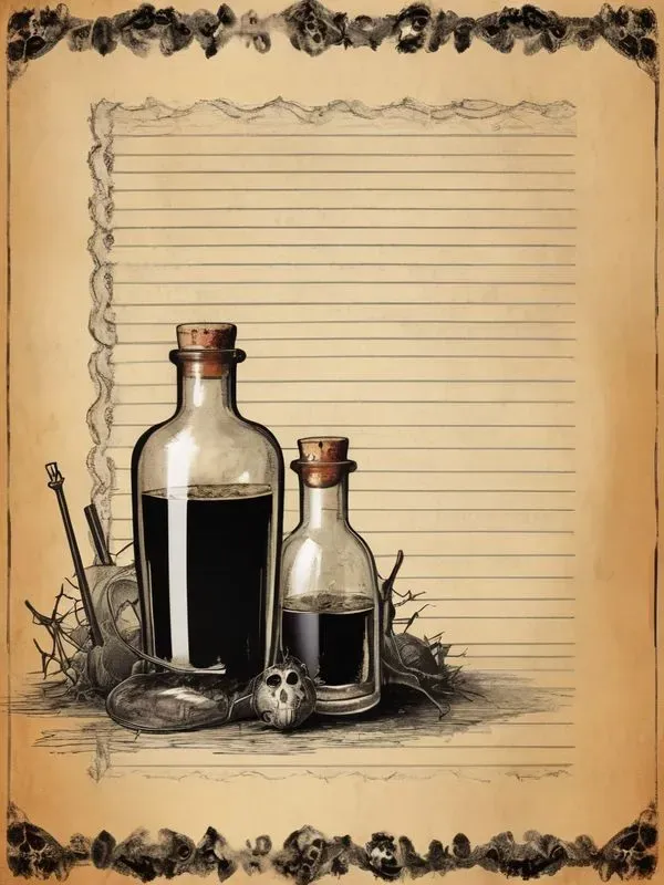 Halloween Writing Paper Journals Notes