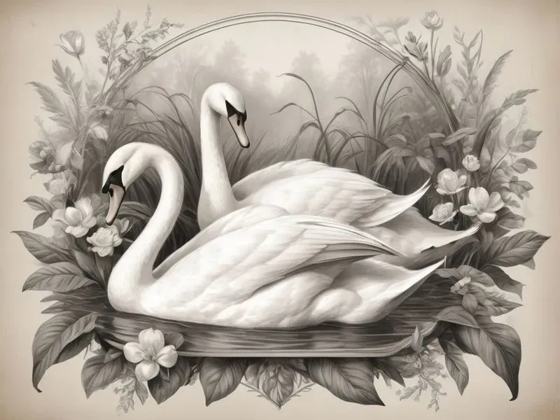 Antique Style Graphite Cliparts