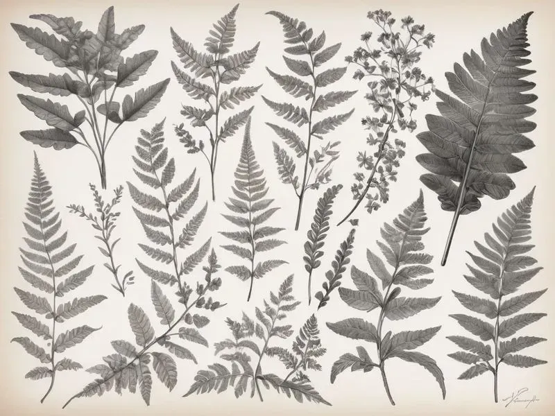 Antique Style Graphite Cliparts