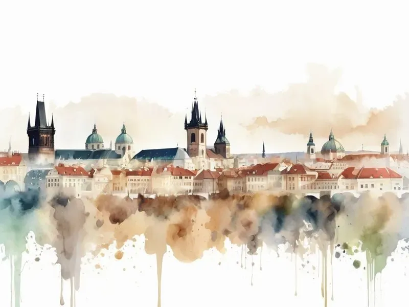 Unfinished Watercolor Illustrations