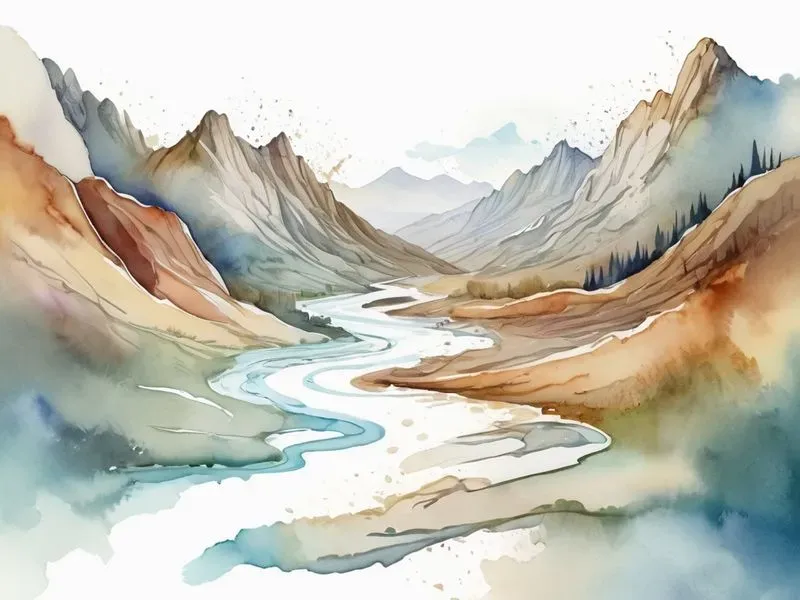 Unfinished Watercolor Illustrations