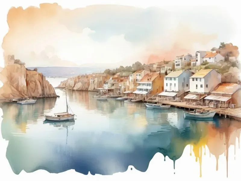 Unfinished Watercolor Illustrations