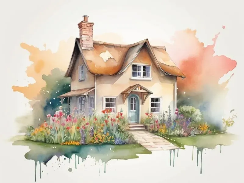Unfinished Watercolor Illustrations