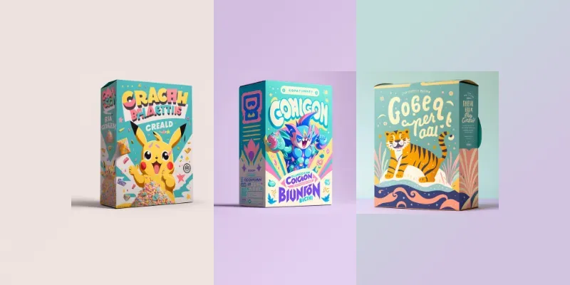 Cereal Packaging Boxes generated by undefined