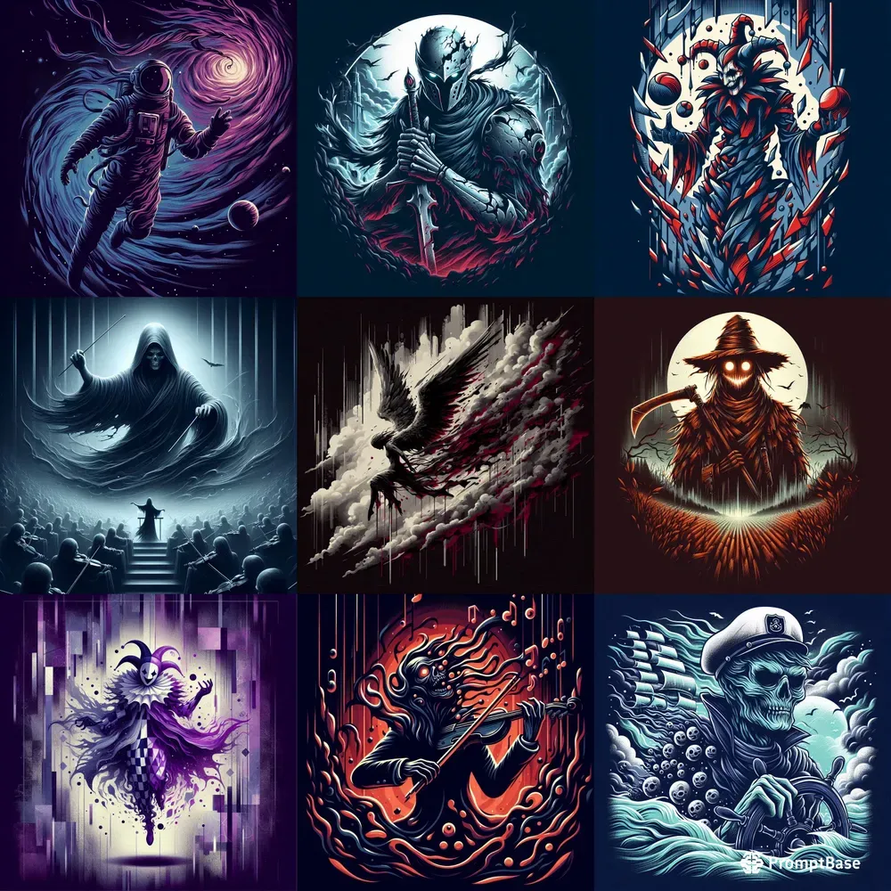 Twisted Souls Surreal Dark Characters