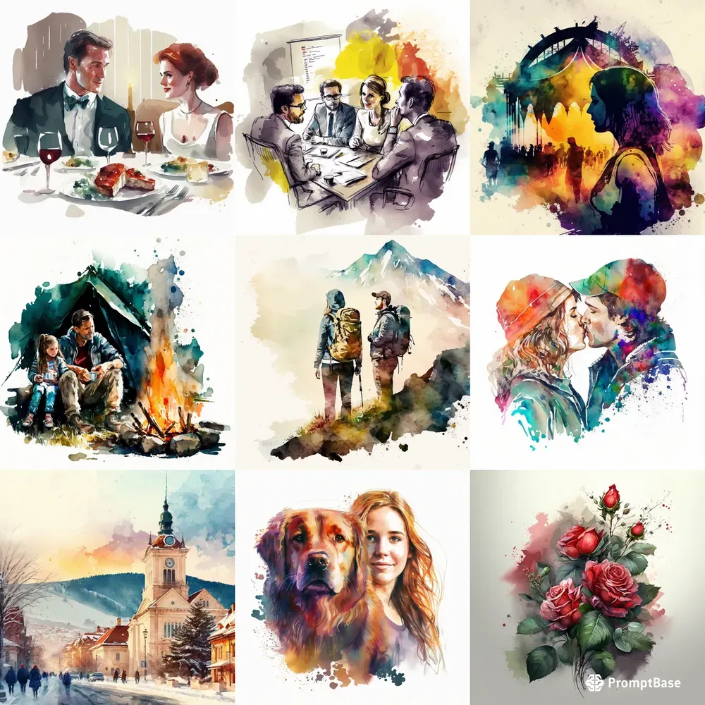 Simple Watercolours