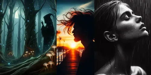 Lifes Canvas Moments And Moods generated by dalle