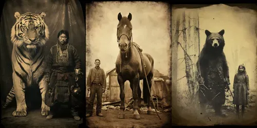 Realistic Old Photos Of People generated by midjourney