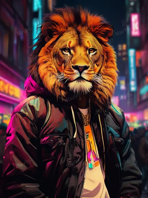 Wild Animals In Hip Hop Vibes