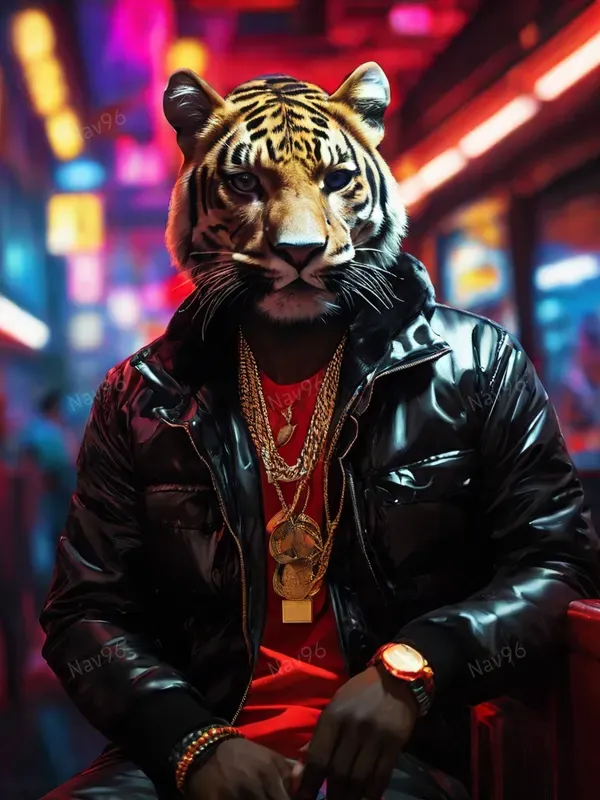 Wild Animals In Hip Hop Vibes