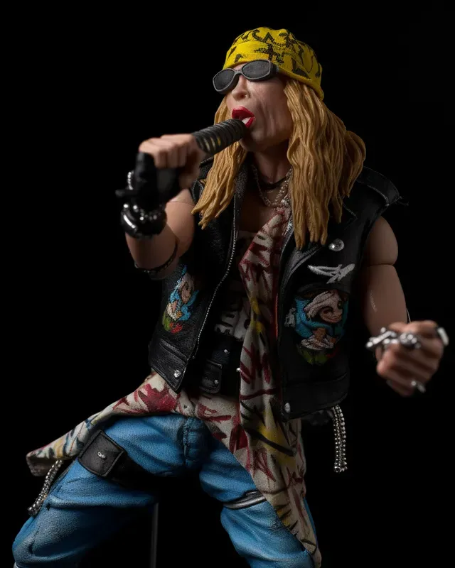 80s Rockstar Action Figures