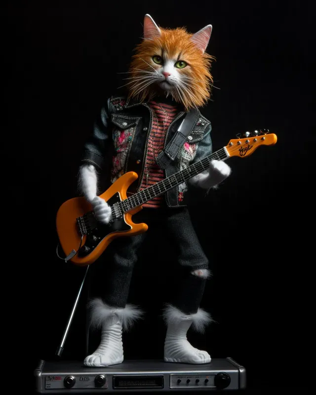 80s Rockstar Action Figures