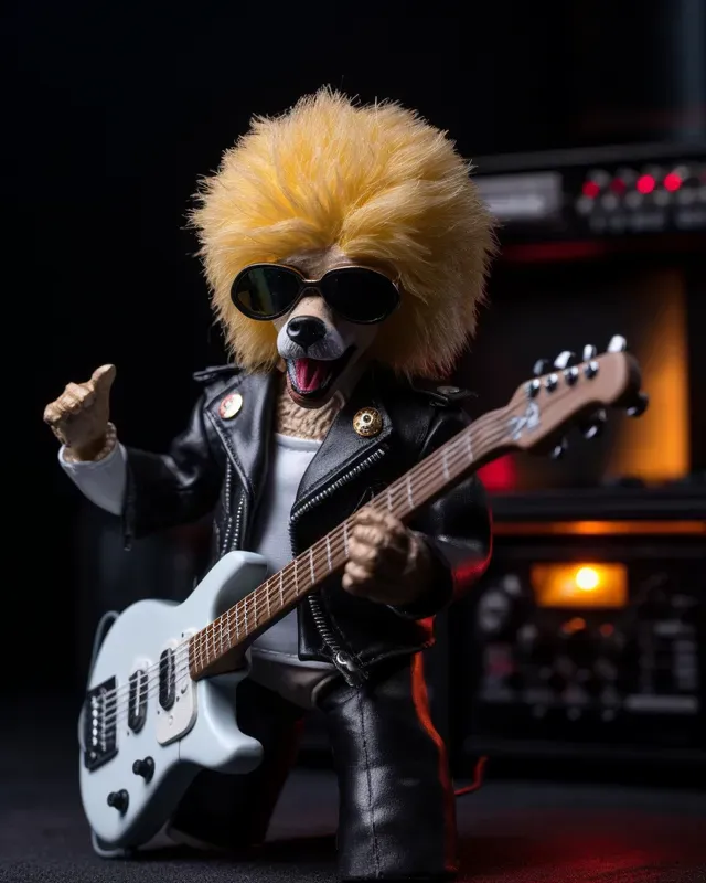 80s Rockstar Action Figures