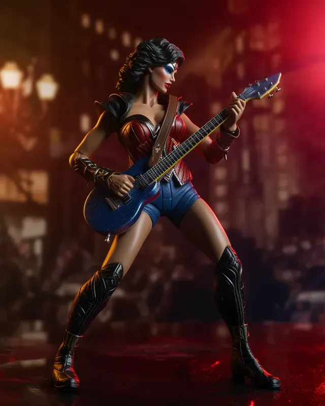 80s Rockstar Action Figures