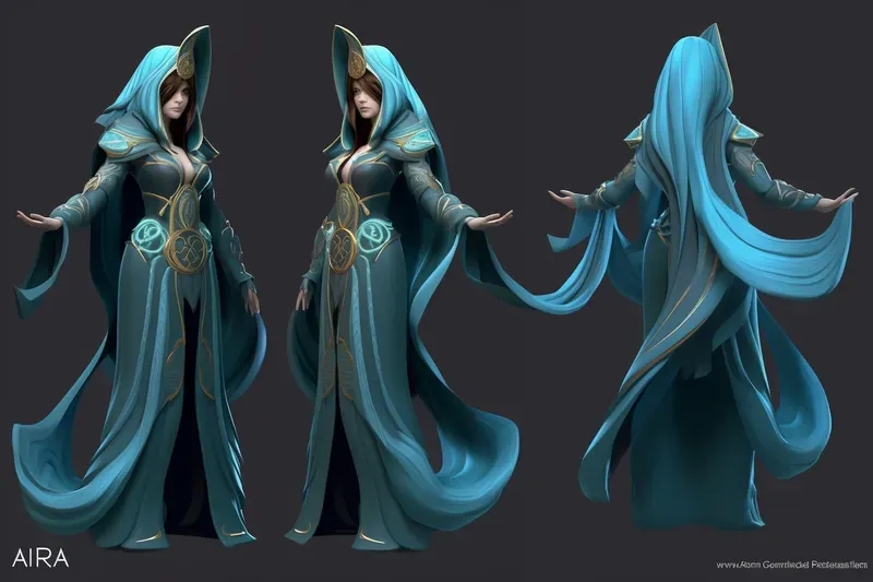 Futuristic Video Game Character Designs