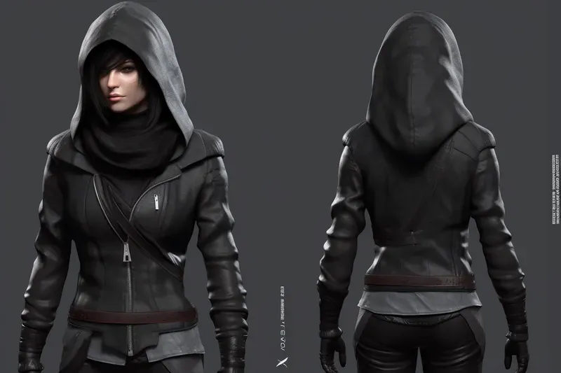 Futuristic Video Game Character Designs