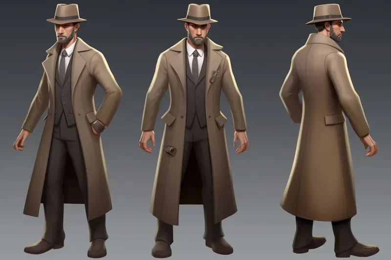 Futuristic Video Game Character Designs