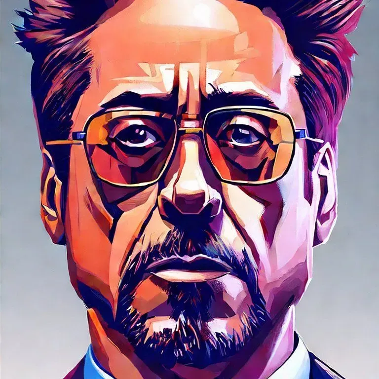 Cel Shaded Celebrity Portraits