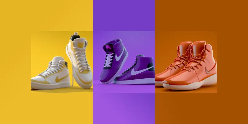 3D Nike Shoes generated by undefined