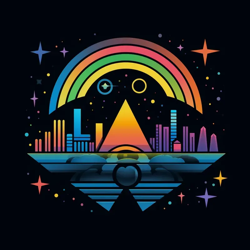 Vibrant Symbolic Logos
