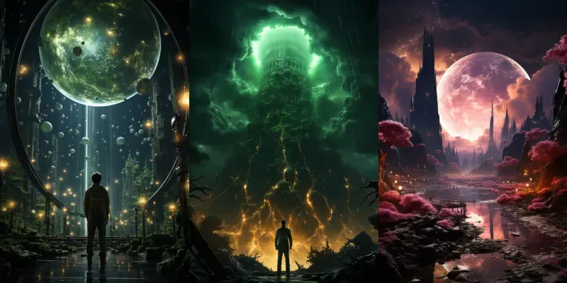 Apocalyptic Phone Wallpapers generated by undefined