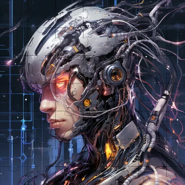 Nightcore Cyber Posters