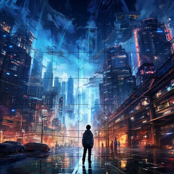 Nightcore Cyber Posters