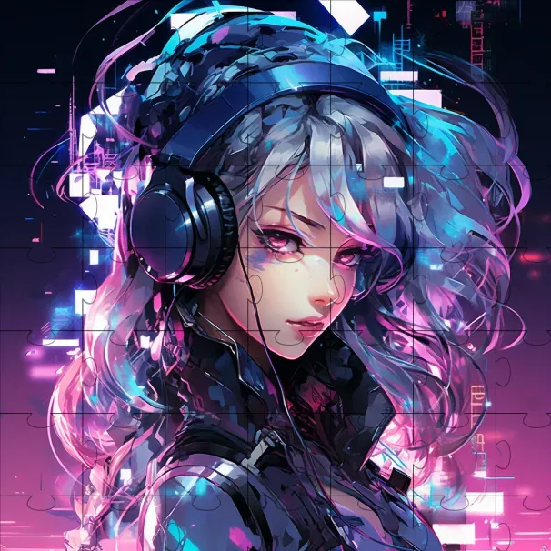 Nightcore Cyber Posters