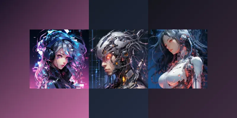 Nightcore Cyber Posters generated by undefined