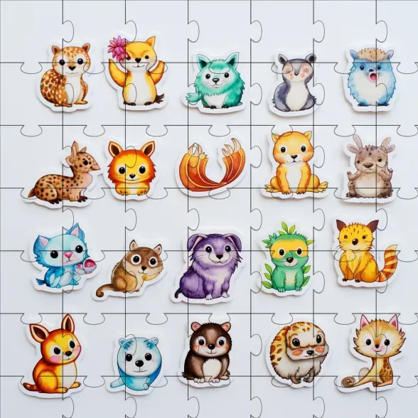 Colorful Sticker Sheets