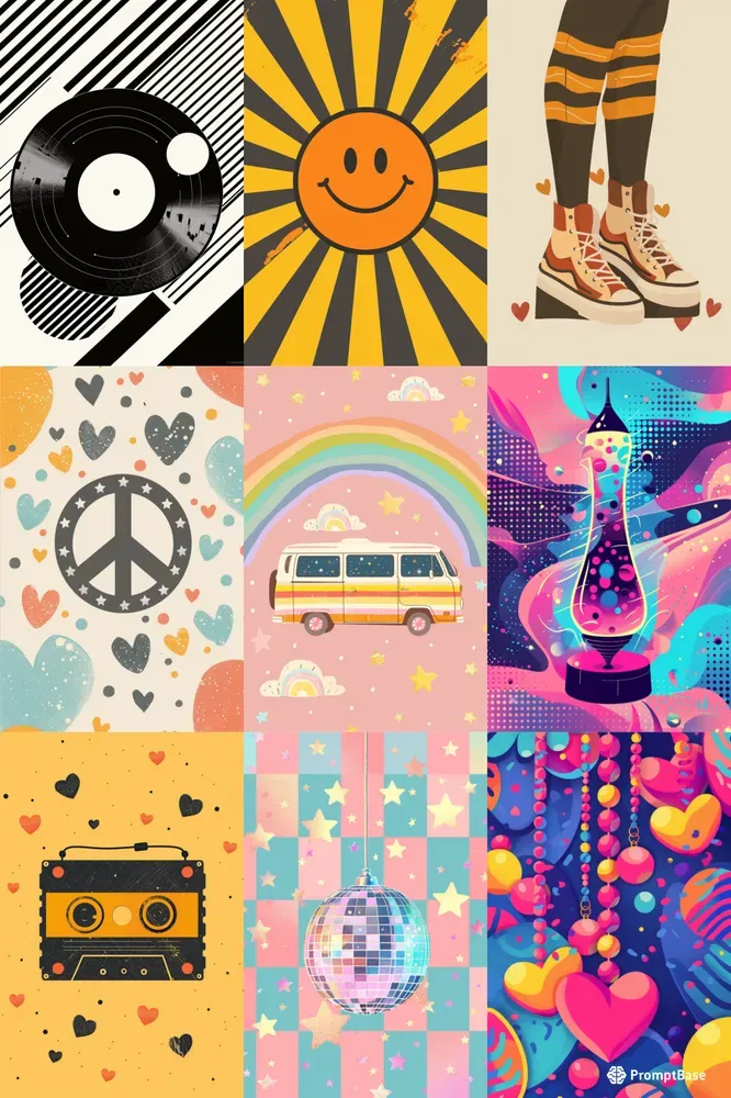 Y2k Style Cartoon Art