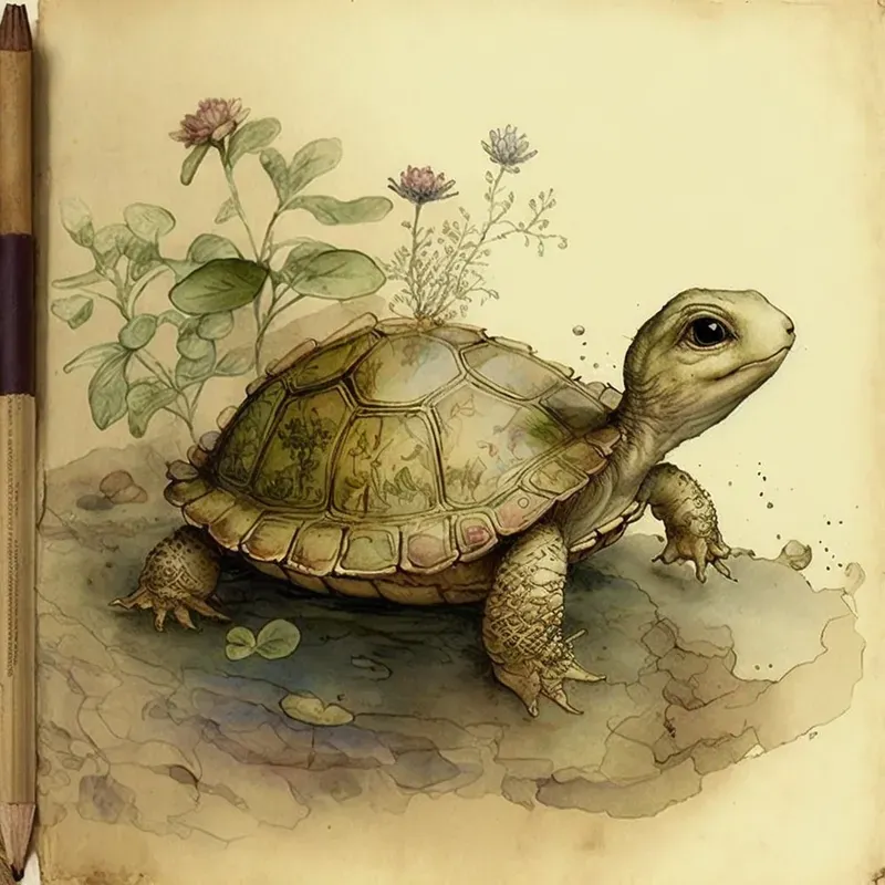 Victorian Style Illustrations Adorable Animals