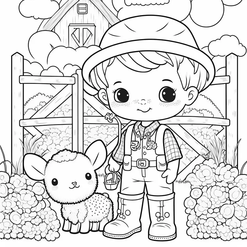 Barnyard Coloring Pages