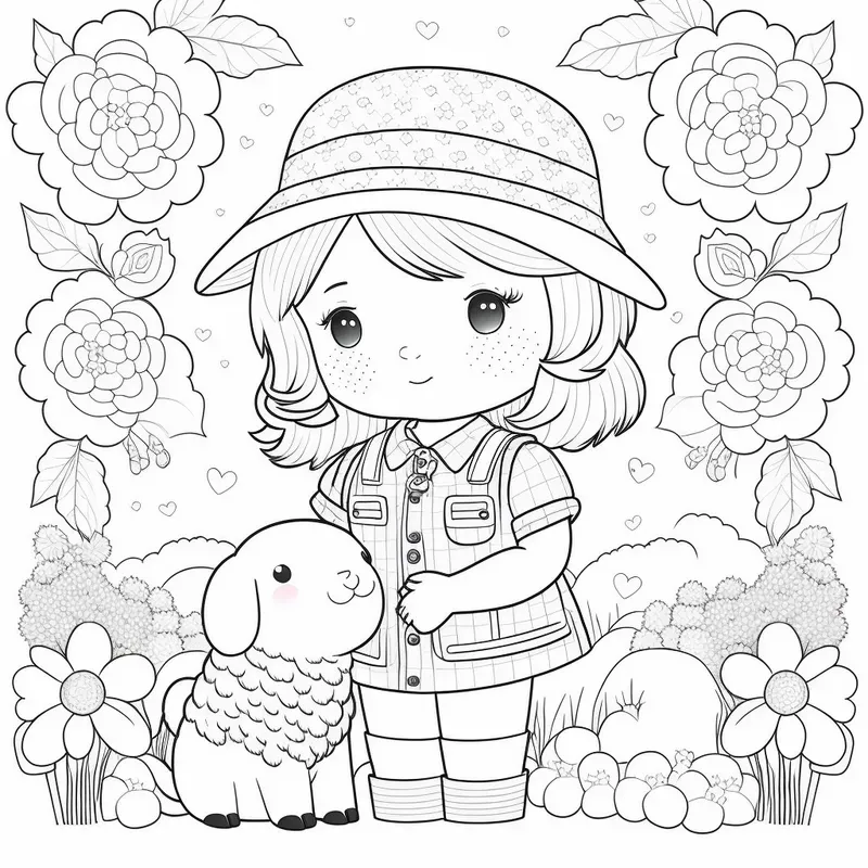 Barnyard Coloring Pages